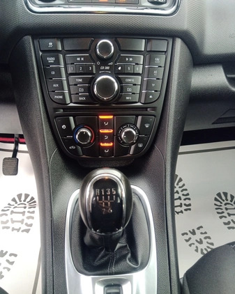 Opel Meriva cena 24900 przebieg: 122000, rok produkcji 2012 z Tarnobrzeg małe 154